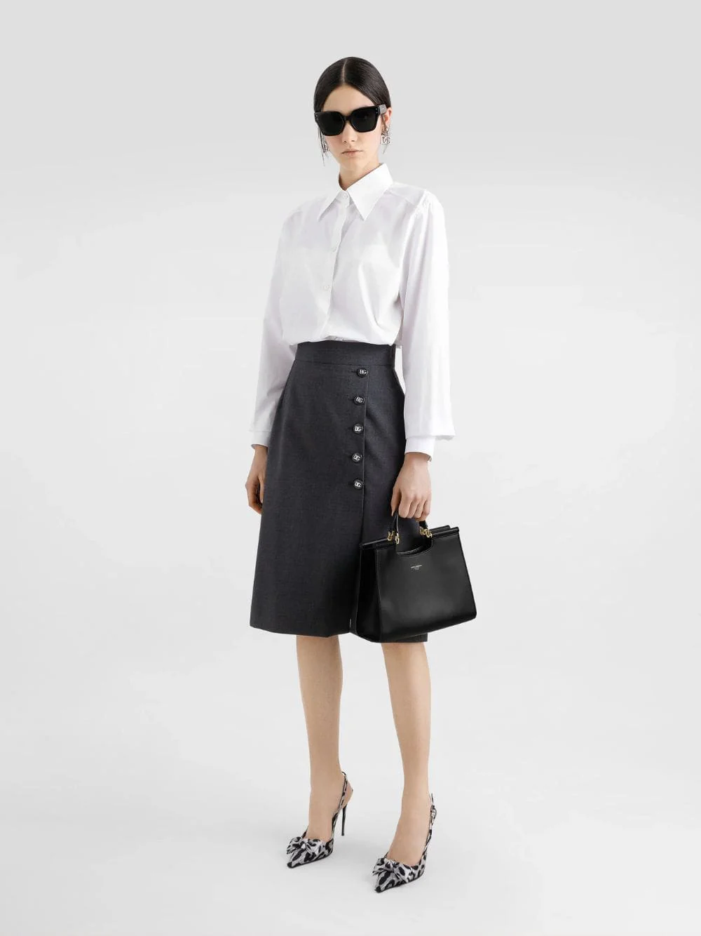 Black Small Sicily Shopper - Image 2