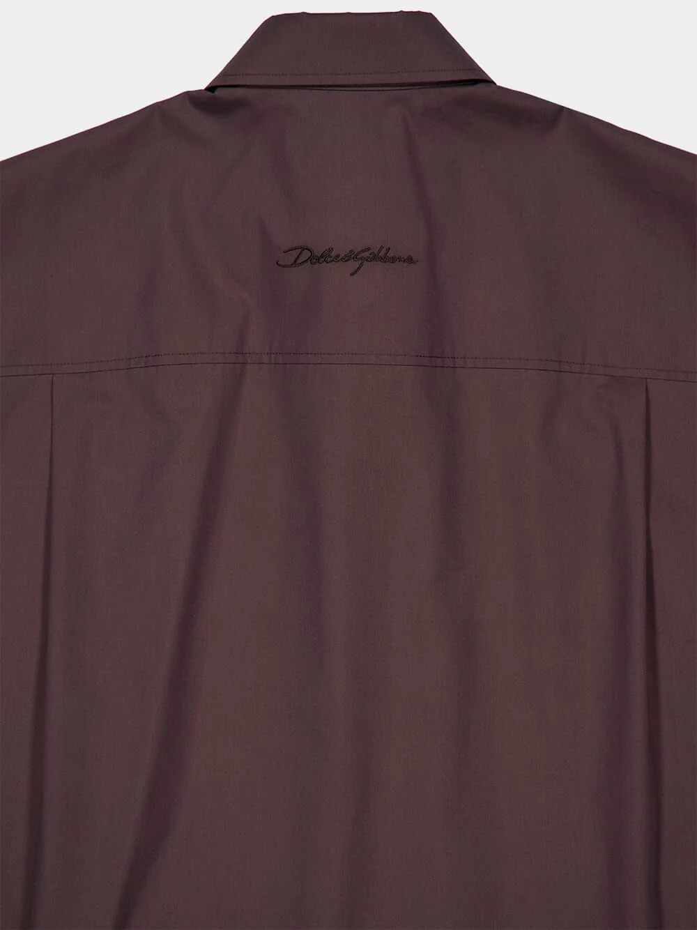 Brown Poplin Utility Shirt - Image 5