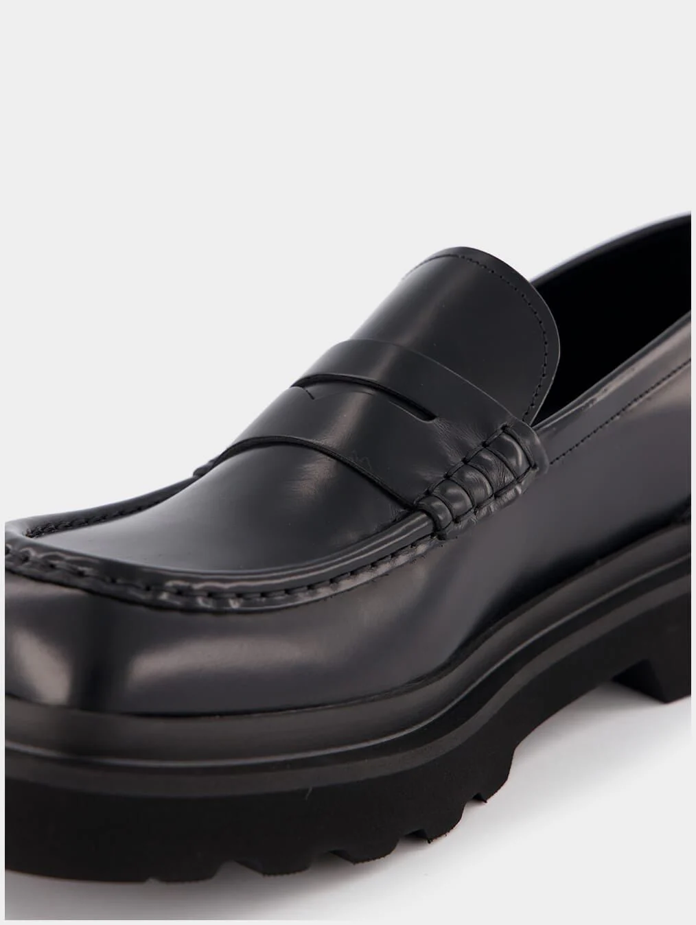 Brushed Calfskin Loafers - Image 6