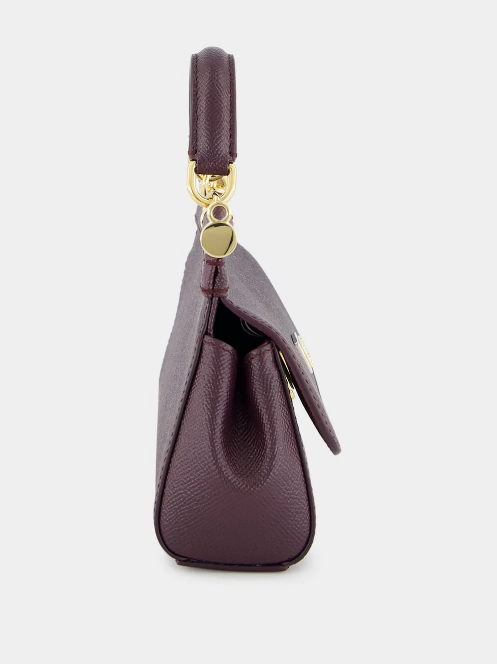 Burgundy Small Sicily Handbag - Image 4