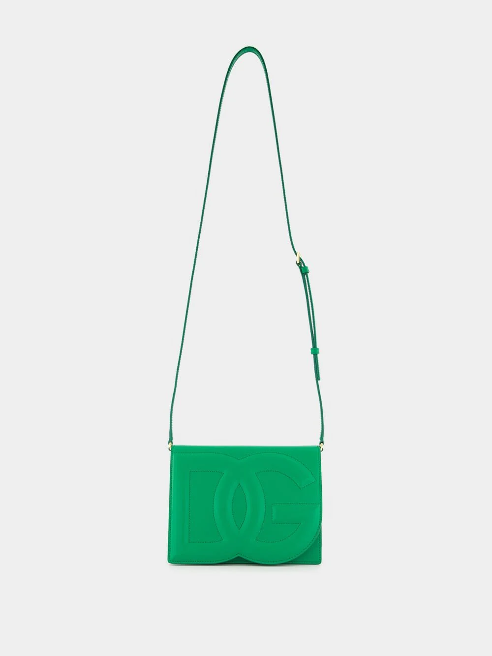 Calfskin DG Logo Crossbody Bag