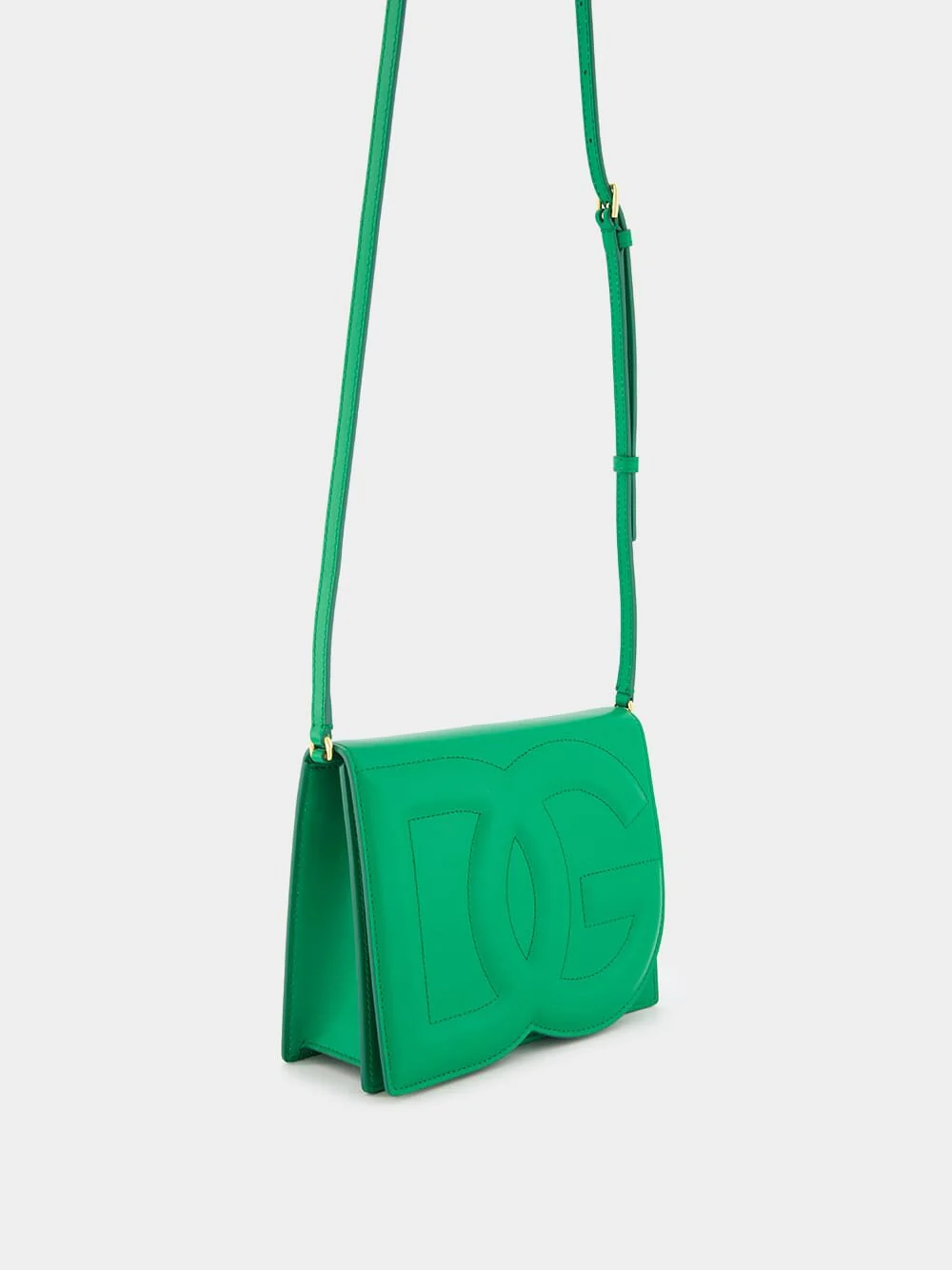 Calfskin DG Logo Crossbody Bag - Image 3