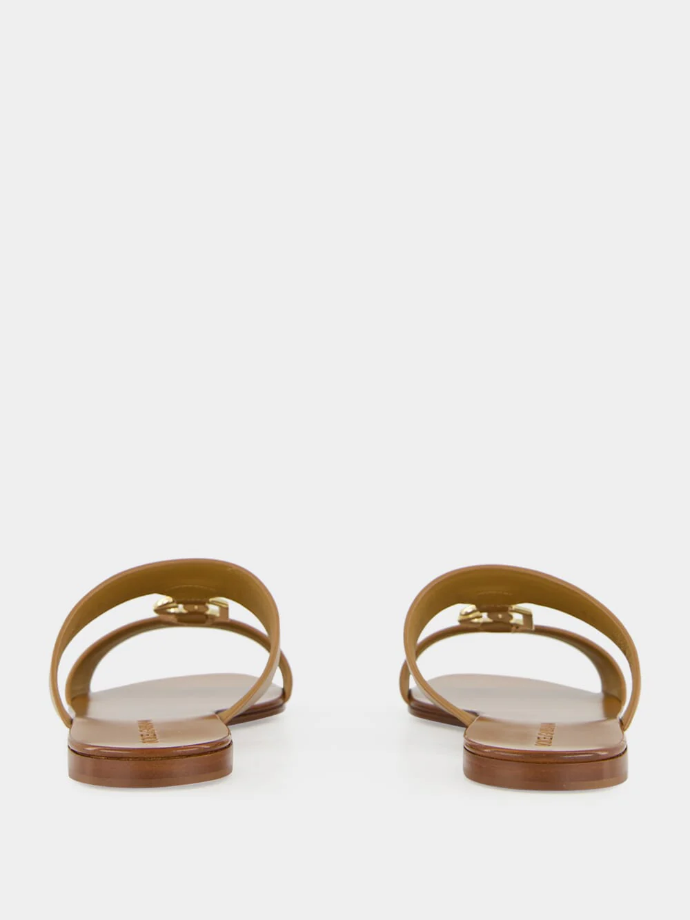 Caramel Calfskin DG Logo Sliders - Image 5