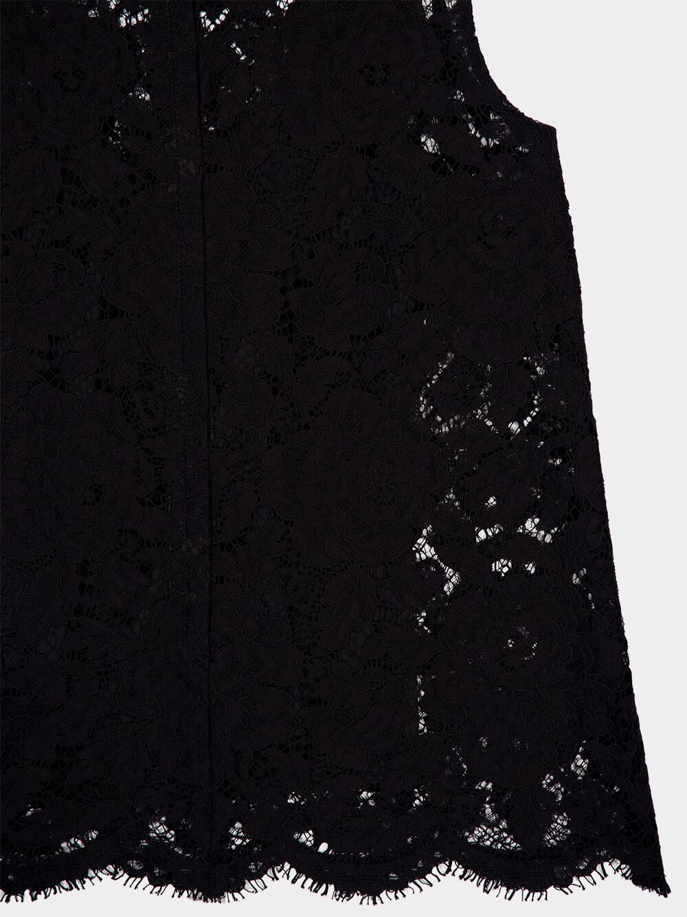 Black Floral Lace Top - Image 4
