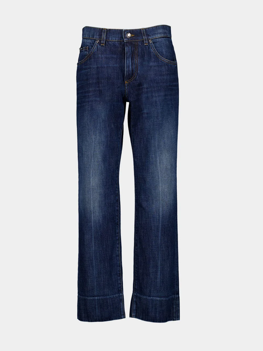 Blue Classic Fit Jeans