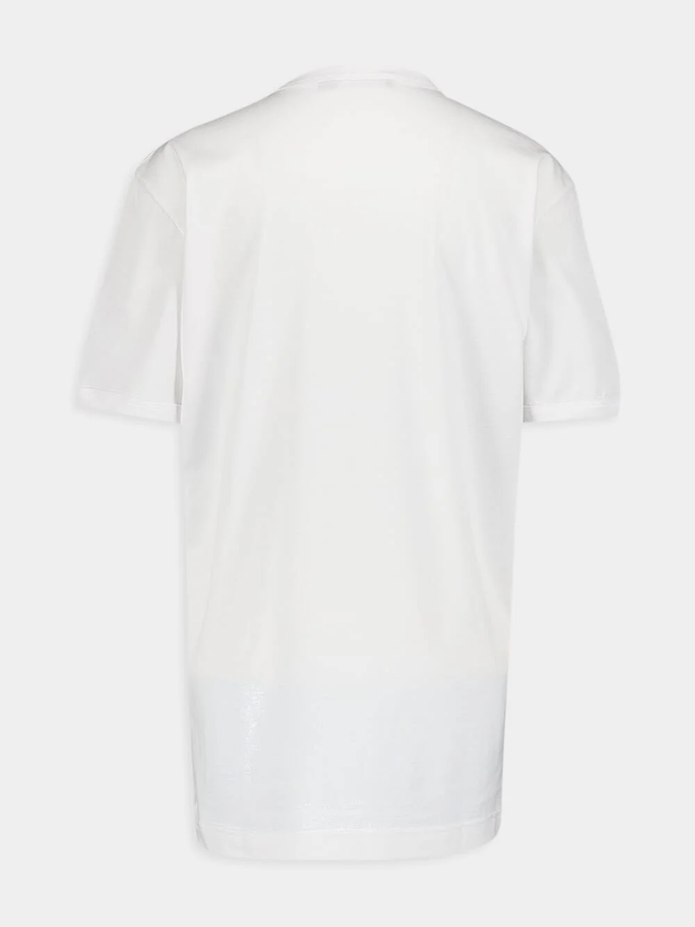 Essential White Cotton T-Shirt - Image 2