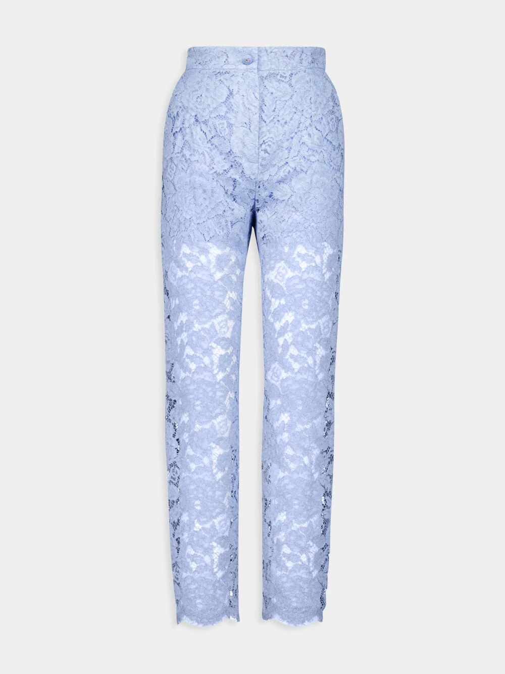 Floral Cordonetto Lace Pants
