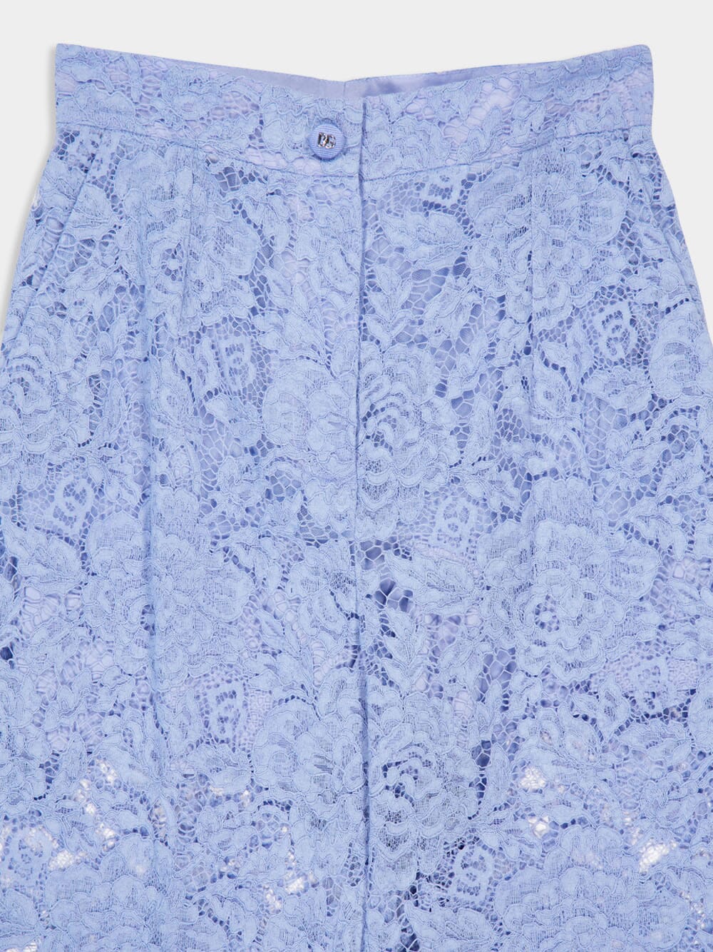 Floral Cordonetto Lace Pants - Image 3