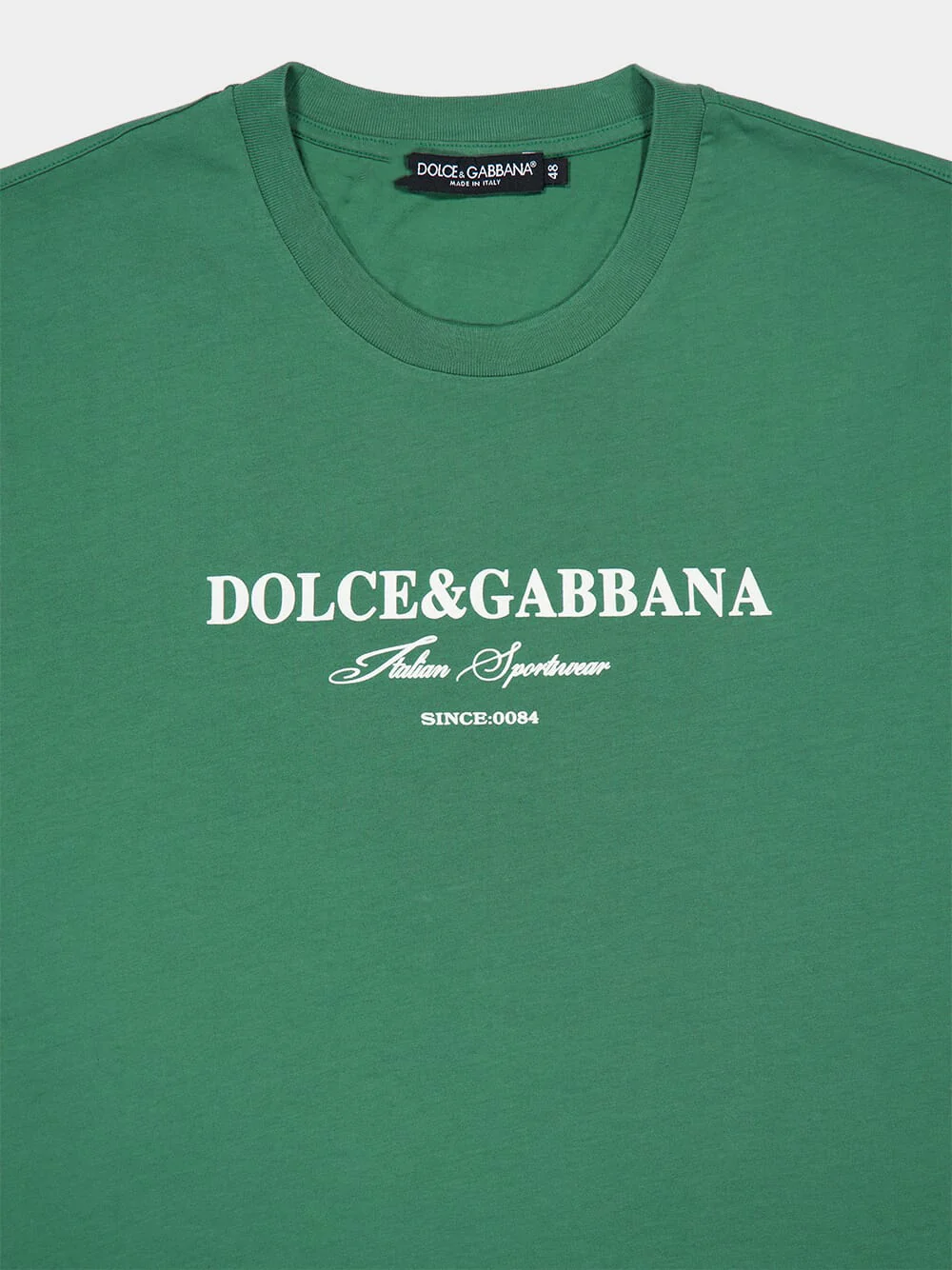 Green Logo Print T-Shirt - Image 3