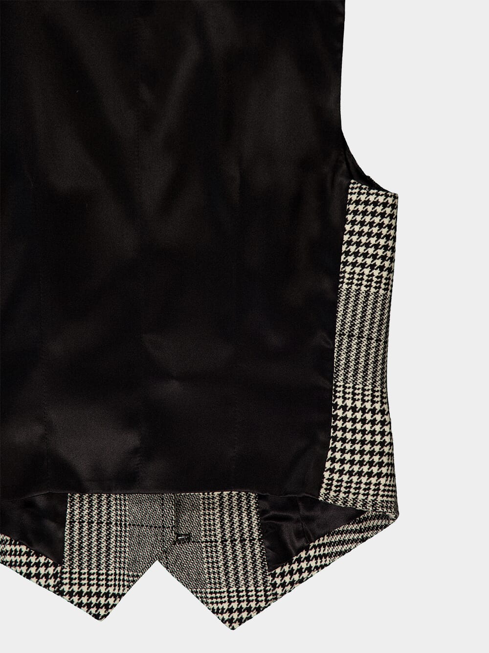 Grey Wool V-Neck Vest - Image 4