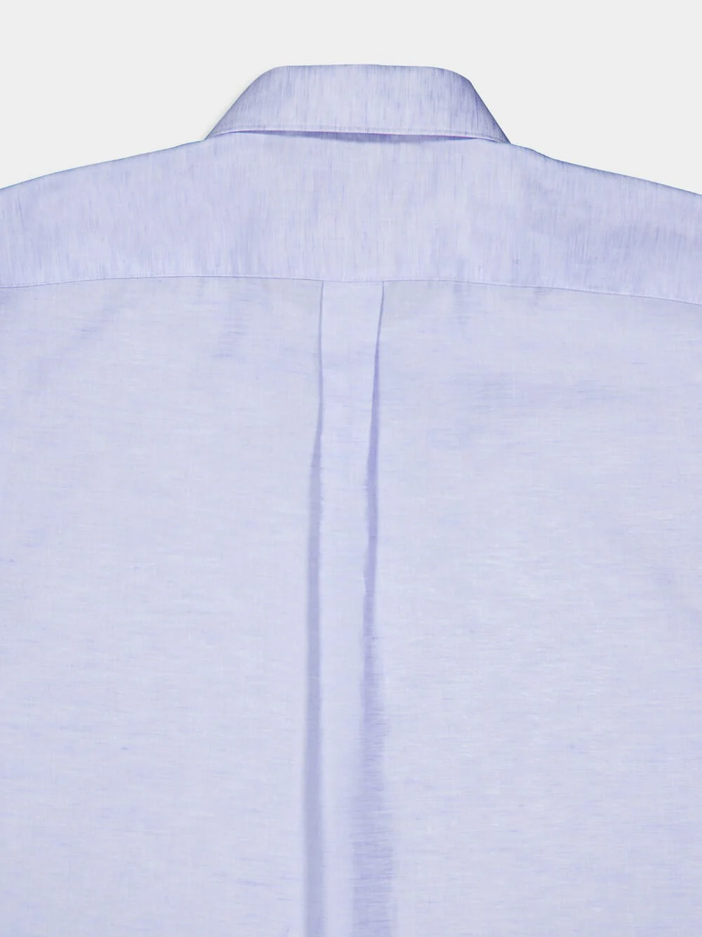 Light Blue Cotton Linen Shirt - Image 6