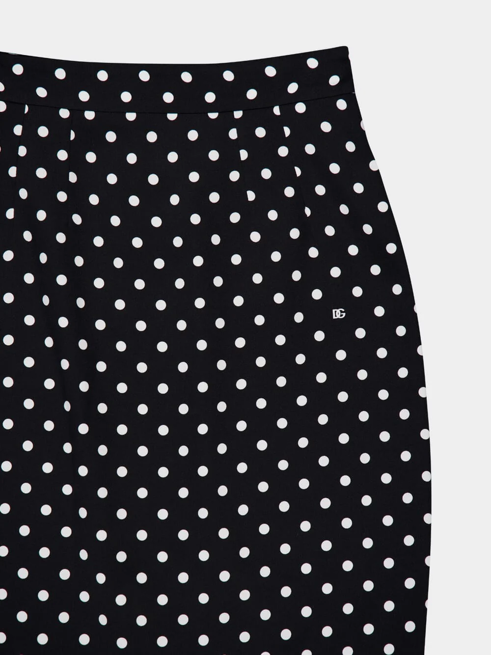 Polka-Dot Print Pencil Skirt - Image 3