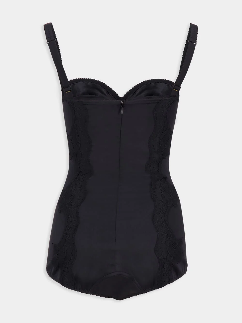 Silk Balconette-Bra Bodysuit - Image 2