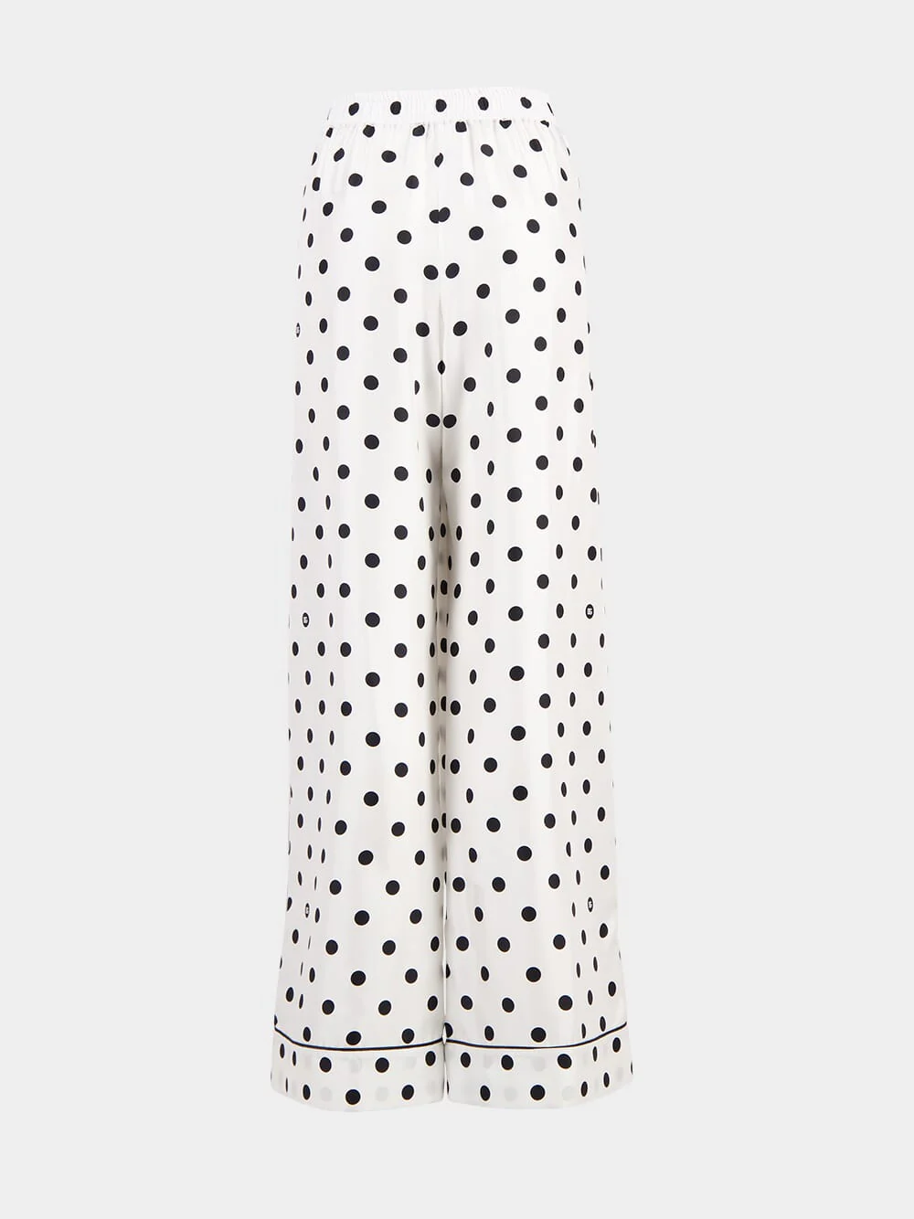 Silk Polka-Dot Pajama Pants - Image 3
