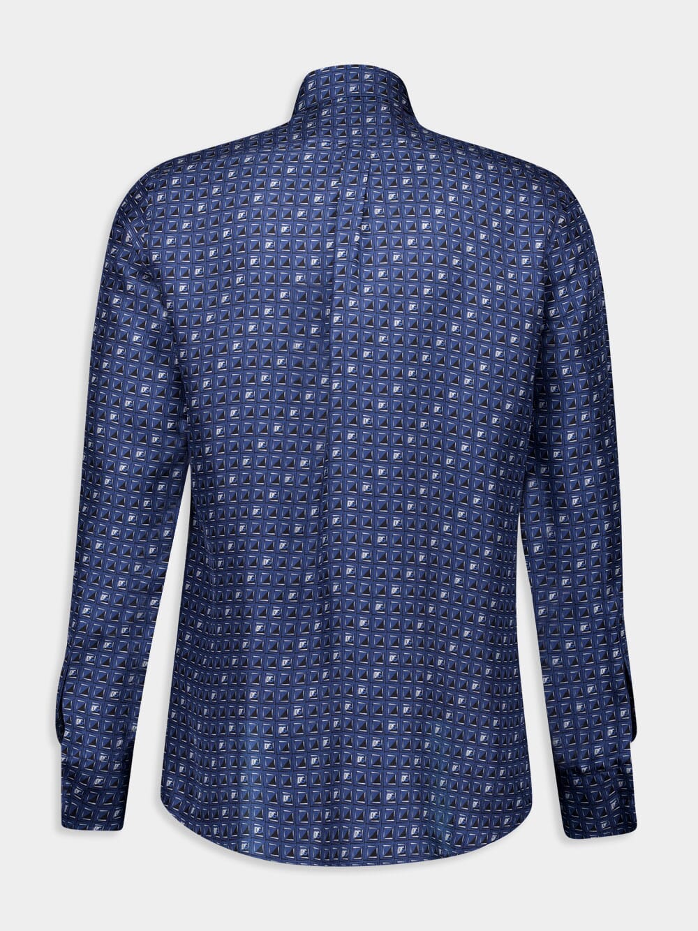 Tie-Print Silk Twill Shirt - Image 3