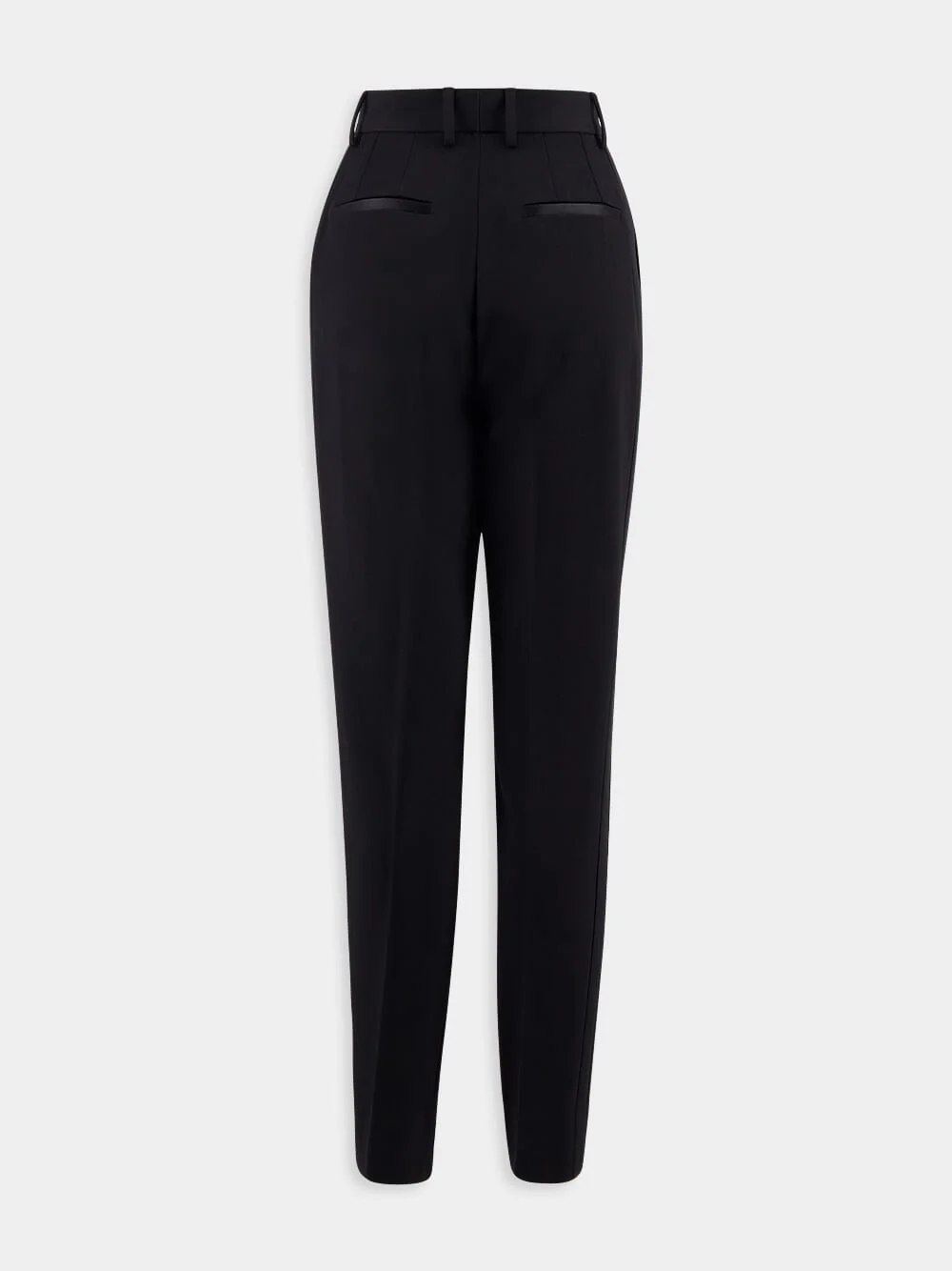 Wool Gabardine Cigarette Pants - Image 2