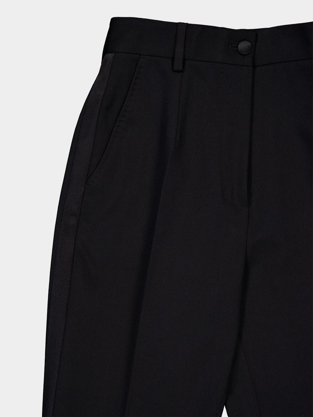 Wool Gabardine Cigarette Pants - Image 6