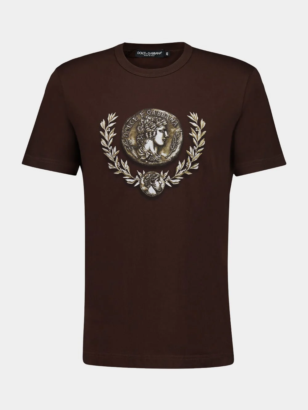 Coin-Print Cotton T-Shirt