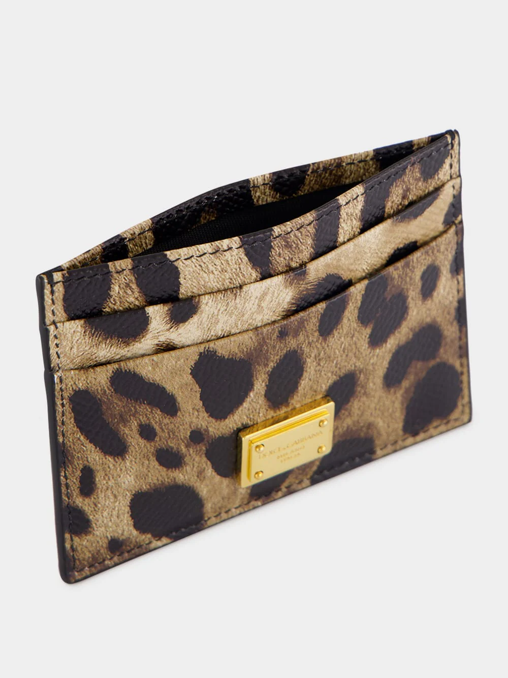 Dauphine Leopard Print Card Holder - Image 3