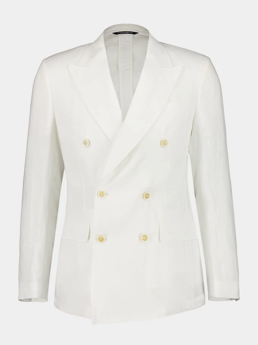 Double-Breasted Linen Suit - Image 2