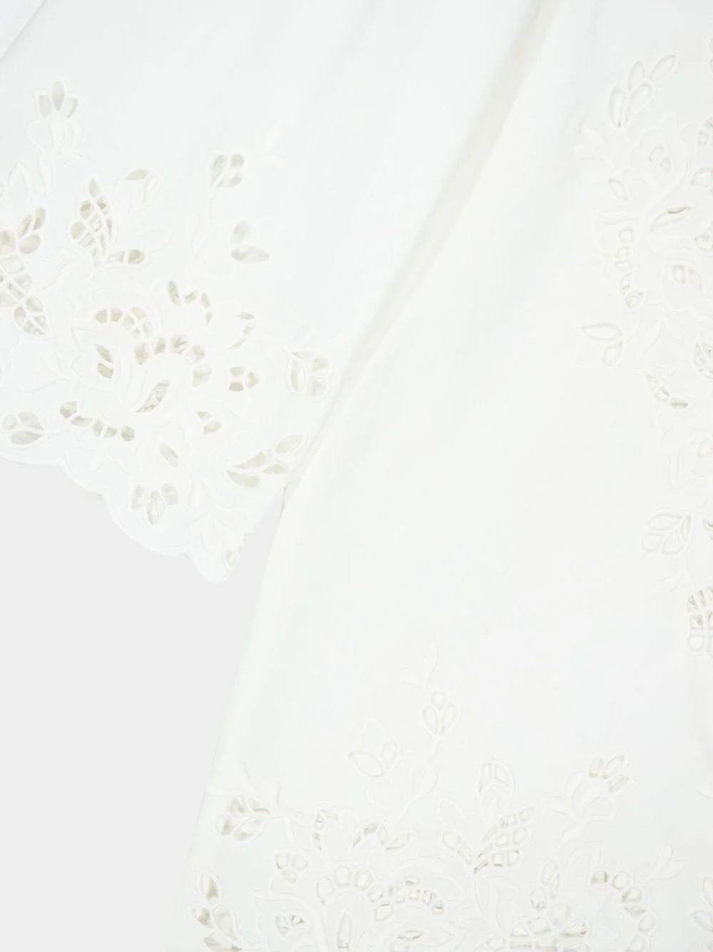 Embroidered Shirt Mini Dress - Image 4