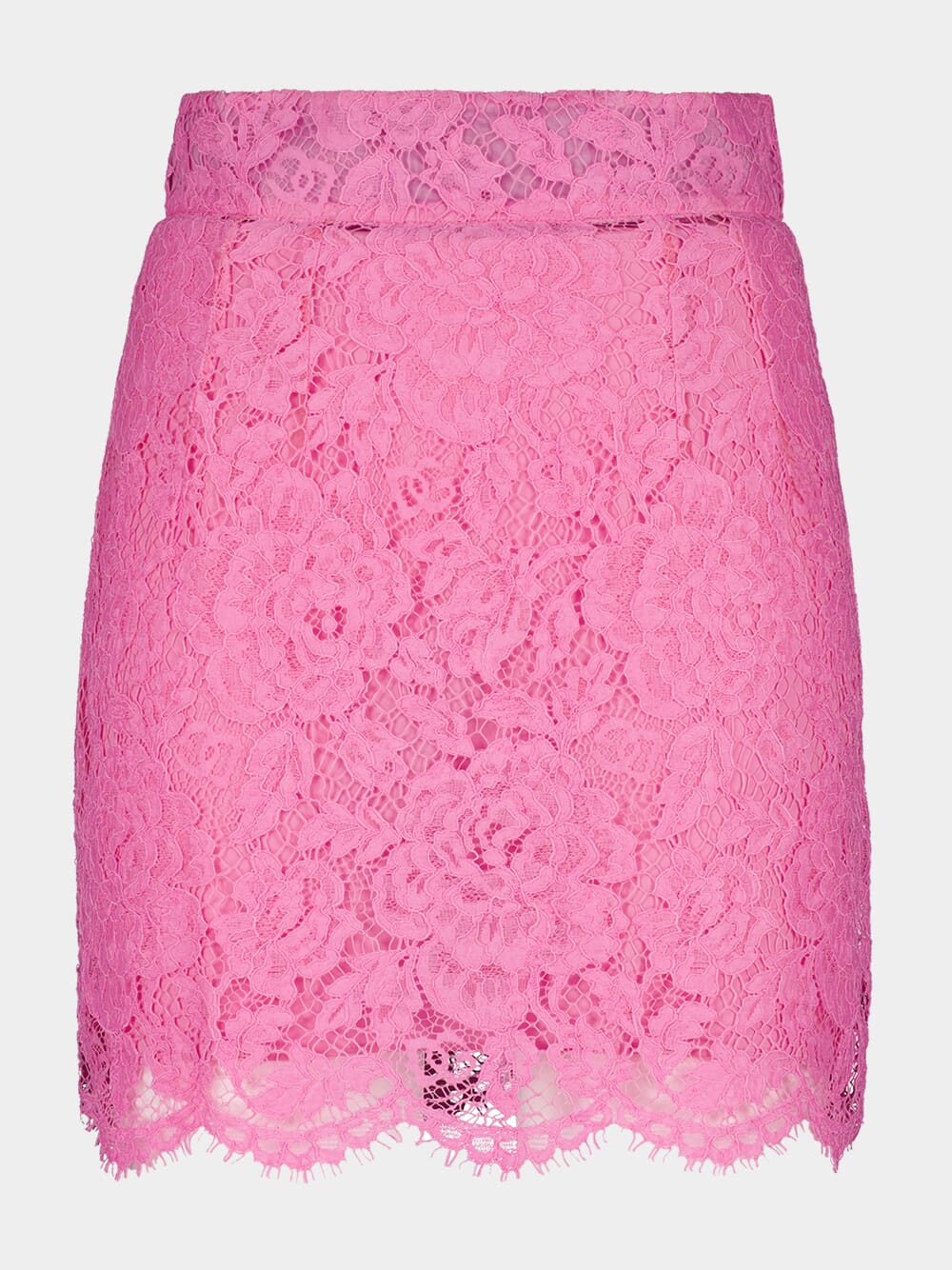 Floral Cordonetto Mini Skirt
