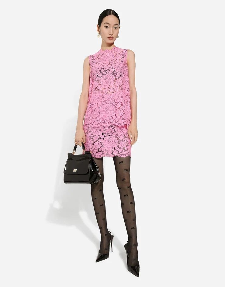 Floral Cordonetto Mini Skirt - Image 2