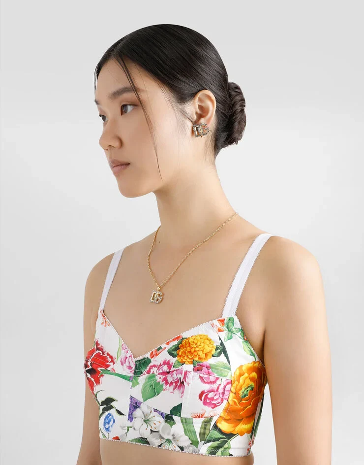 Floral Corset Bralette - Image 2