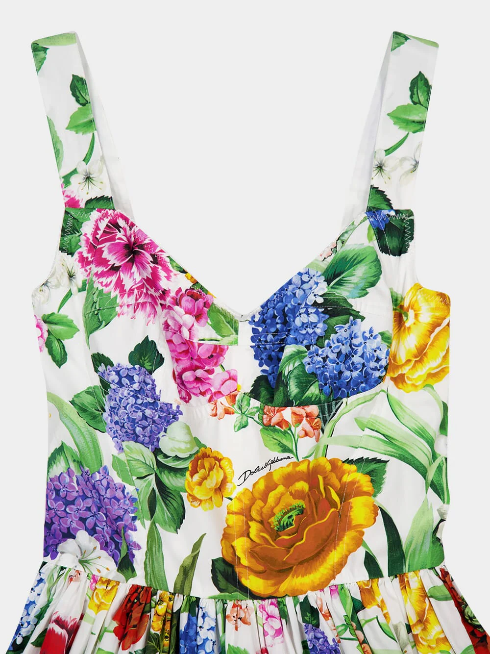 Floral Corset Midi Dress - Image 4