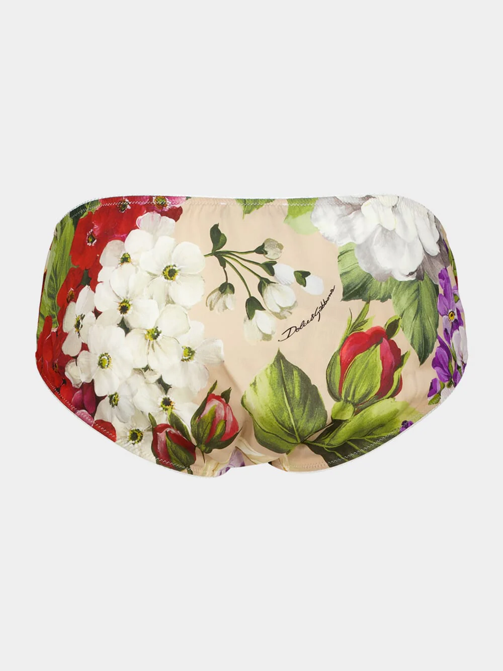 Floral Silk Briefs - Image 2