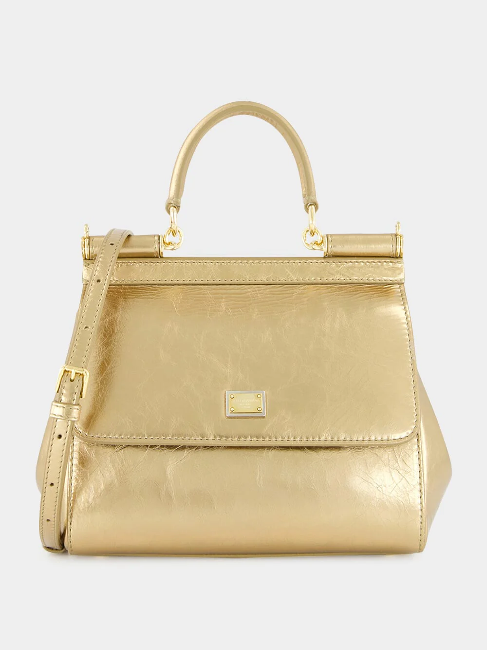 Gold Mini Sicily Bag