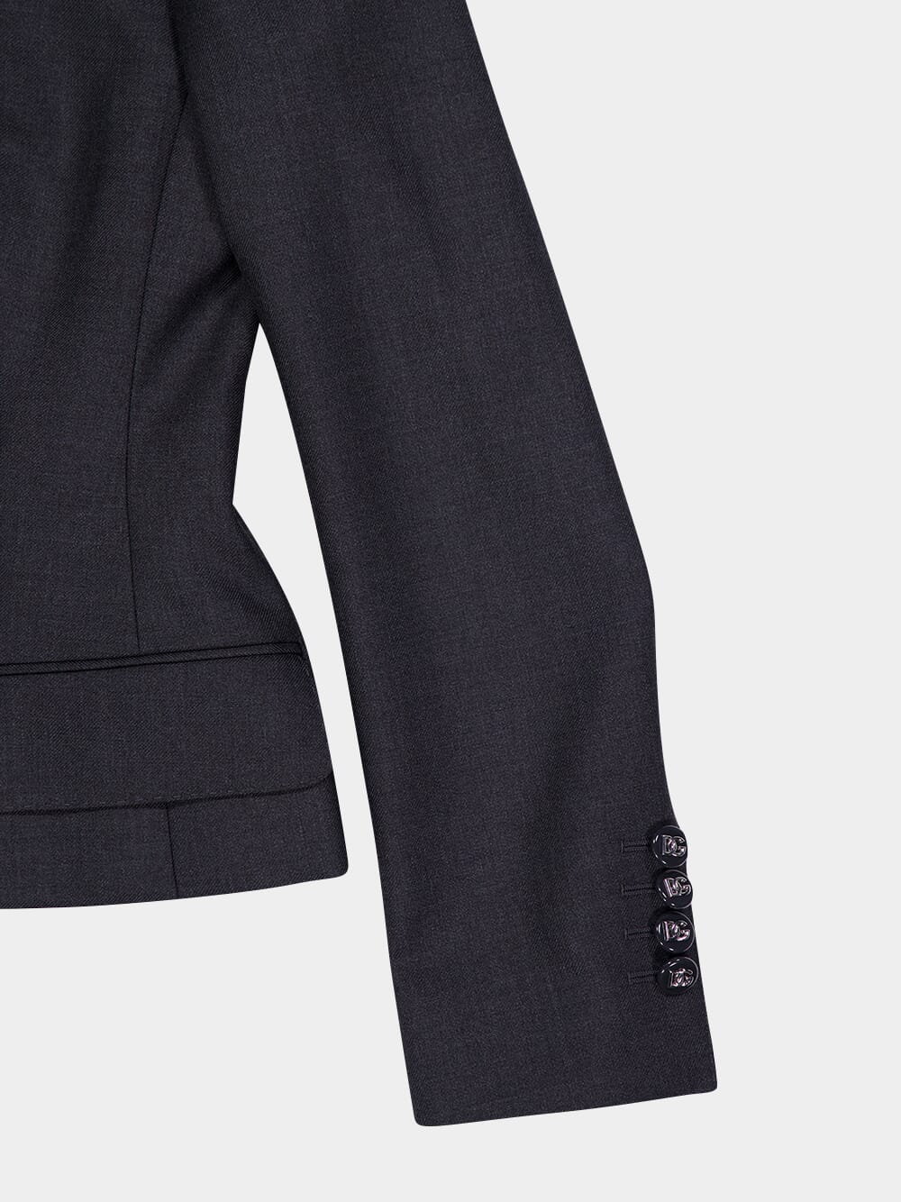 Gray Double-Breasted Dolce Jacket - Image 6