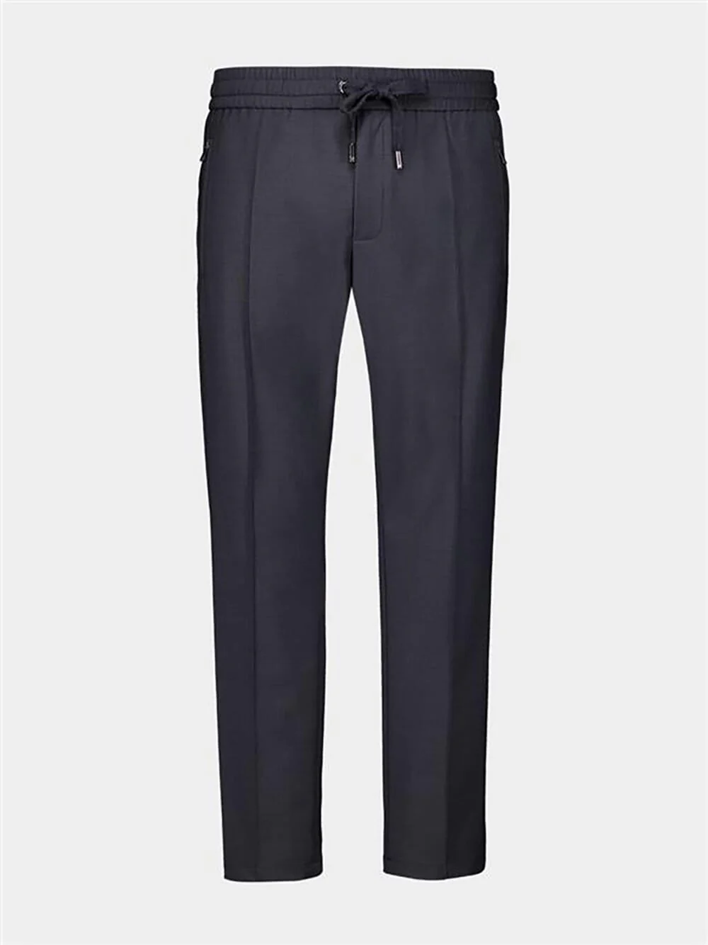 Grey Wool Jogging Pants - Image 2