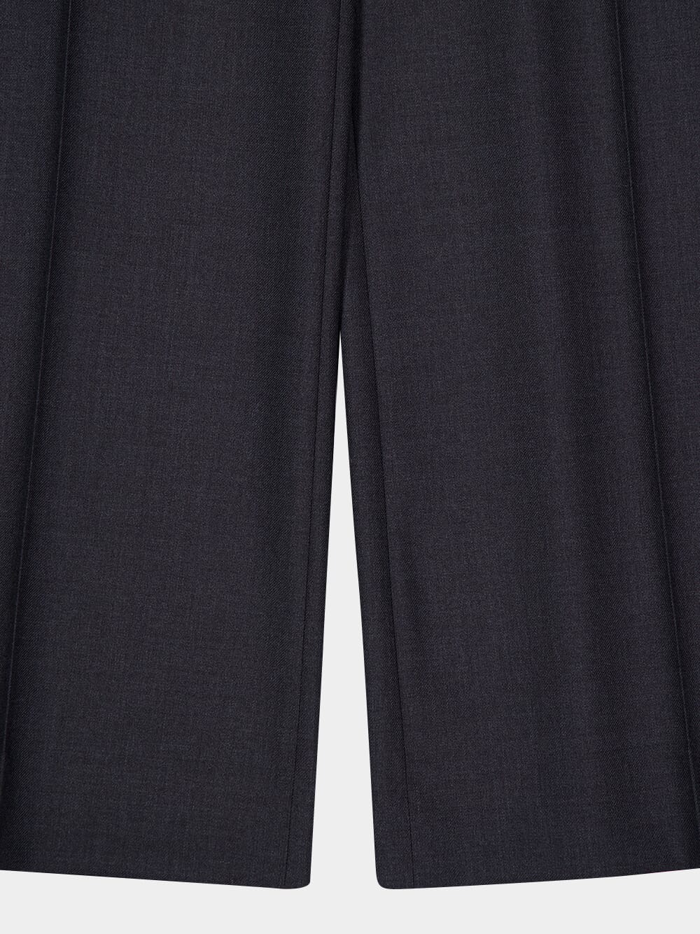 Grey Wool Palazzo Pants - Image 6
