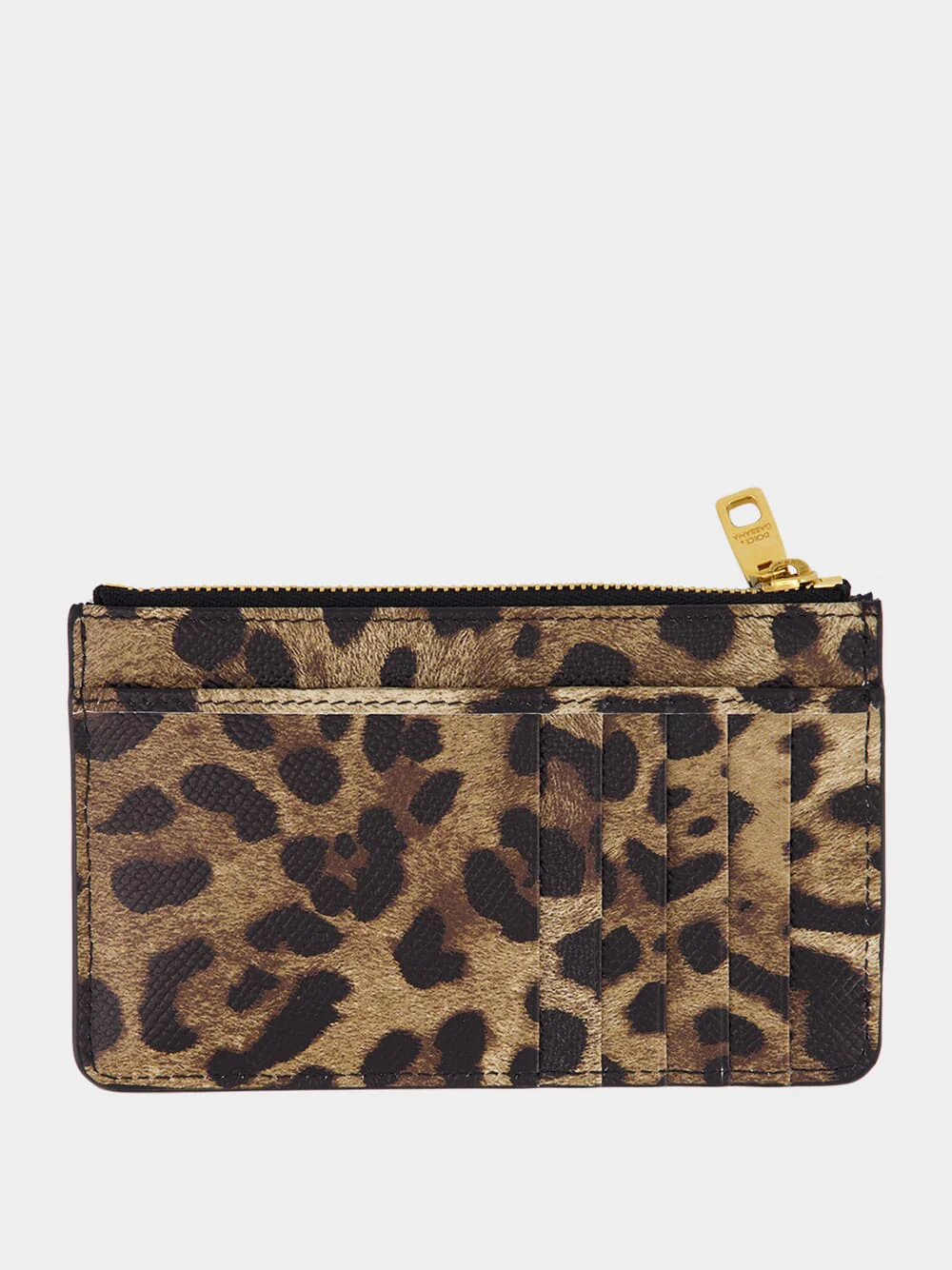 Leopard-Print Dauphine Card Holder - Image 2