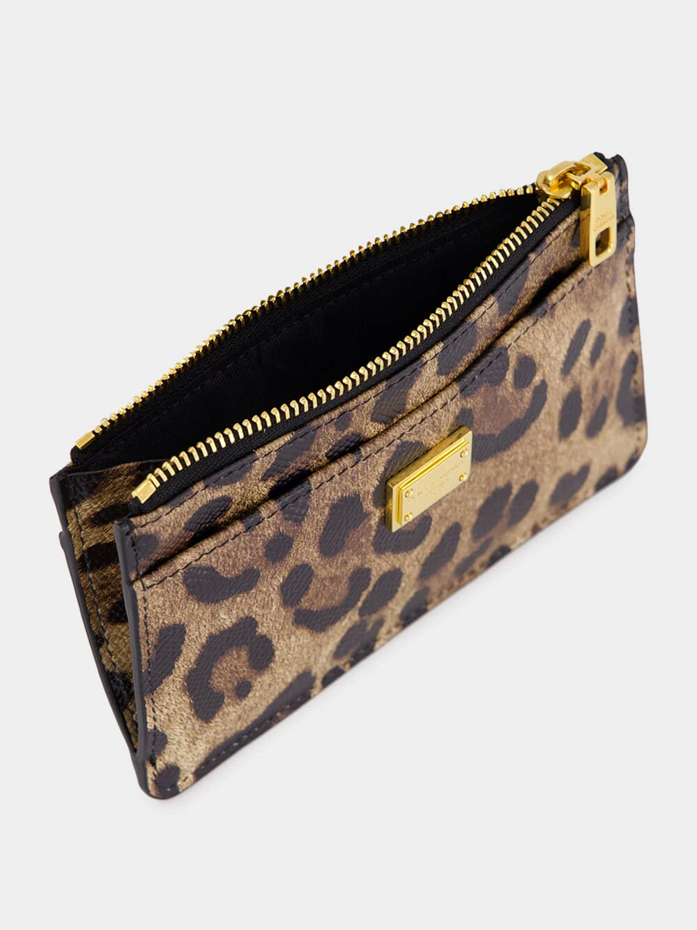 Leopard-Print Dauphine Card Holder - Image 3
