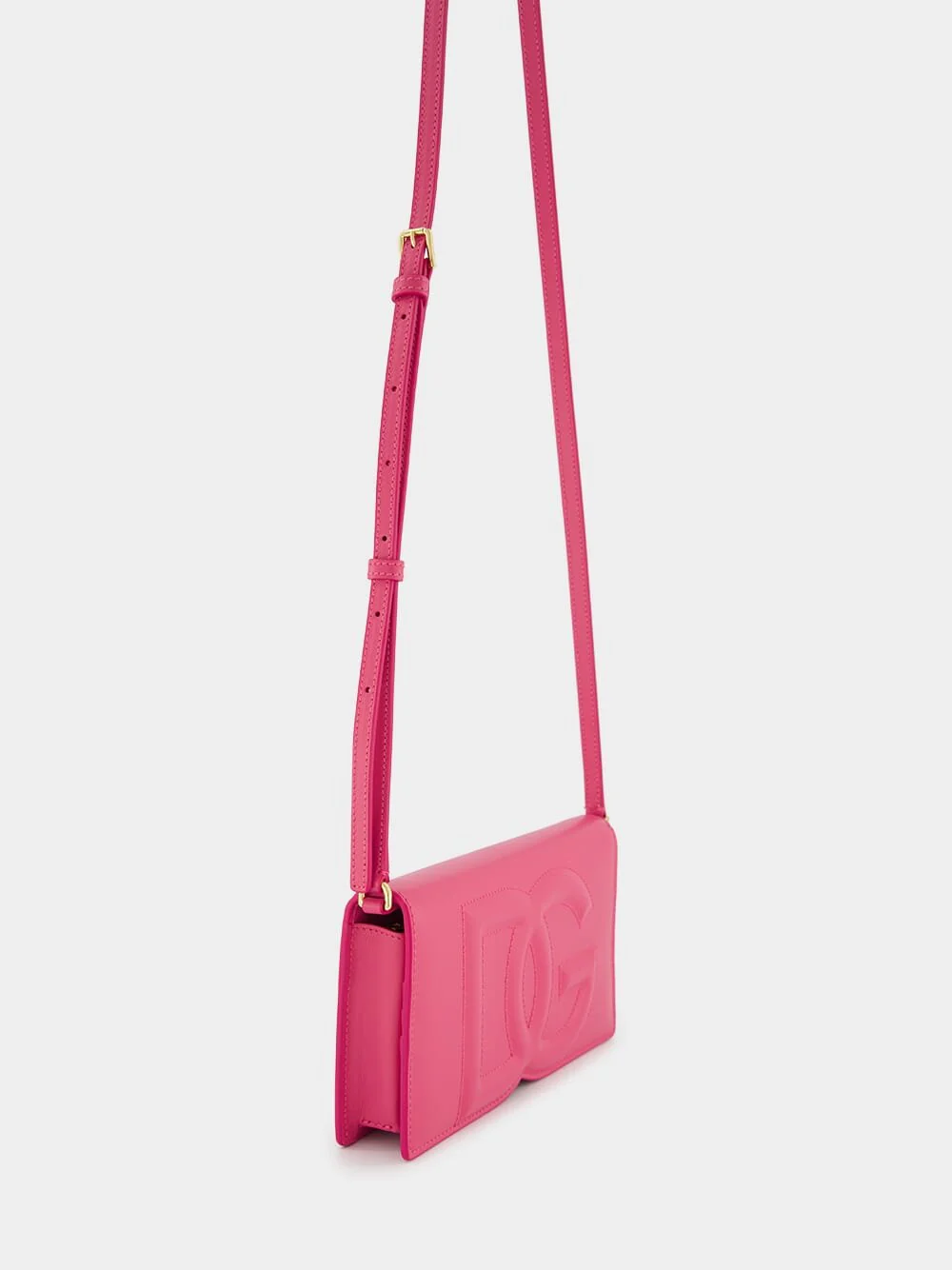 Logo-Embossed Leather Crossbody Bag - Image 2