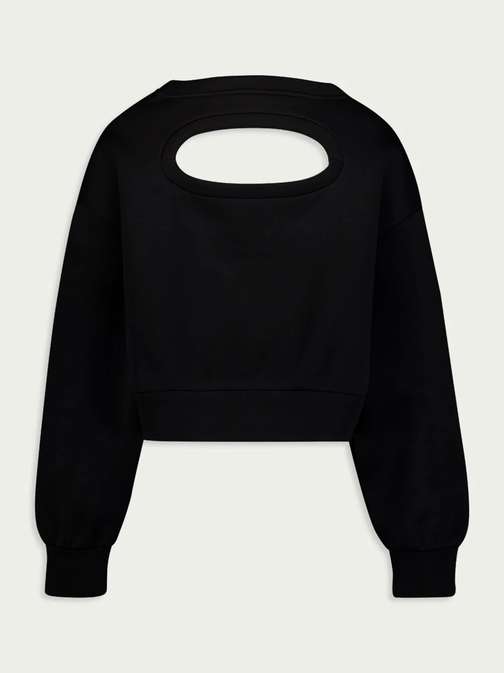 Logo-Plaque Cut-Out Jumper - Image 3