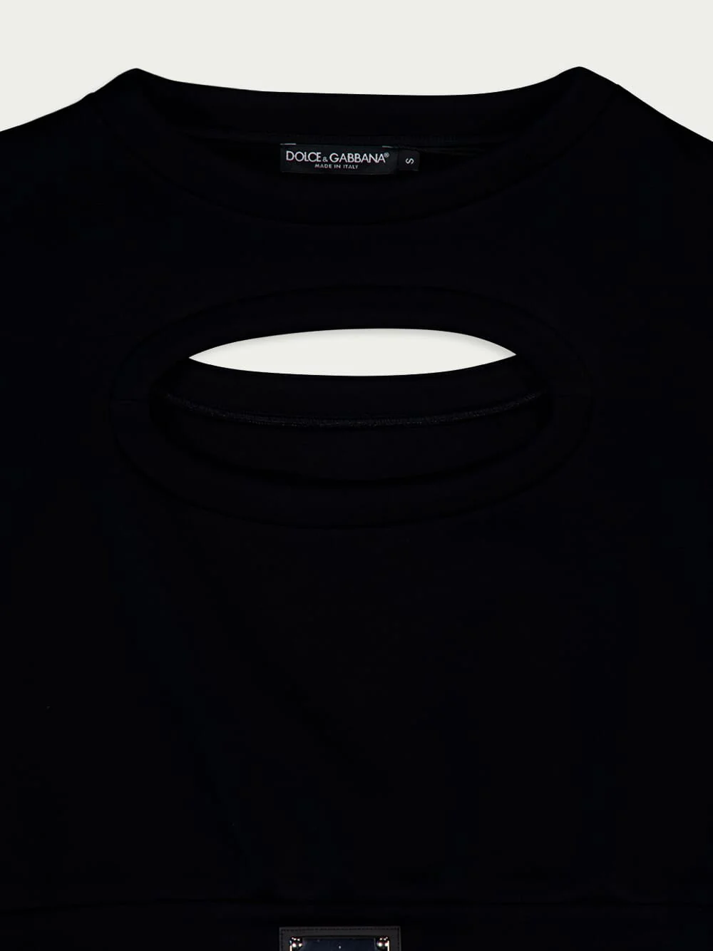 Logo-Plaque Cut-Out Jumper - Image 5