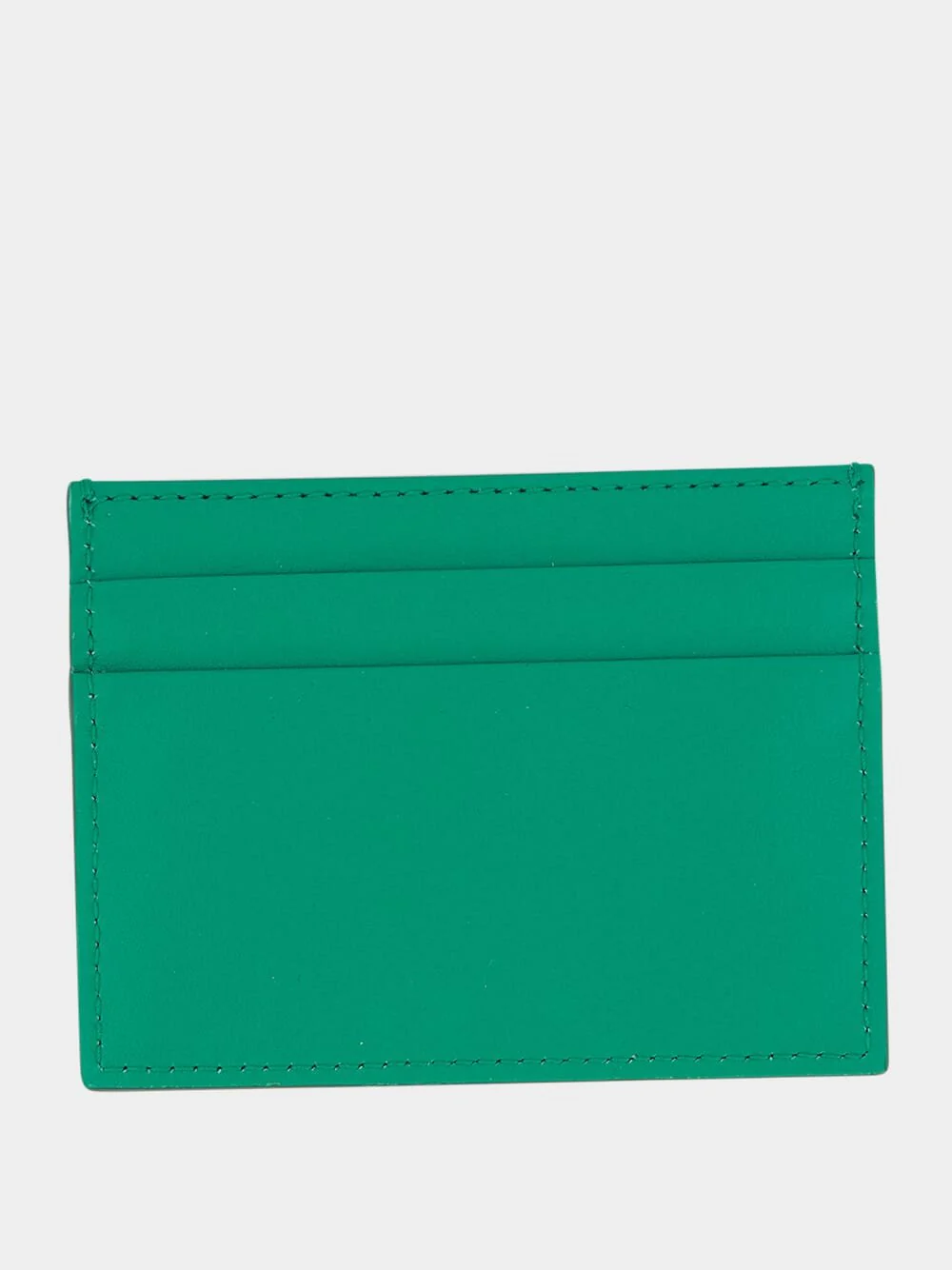 Logo-Print Leather Card Holder - Image 2