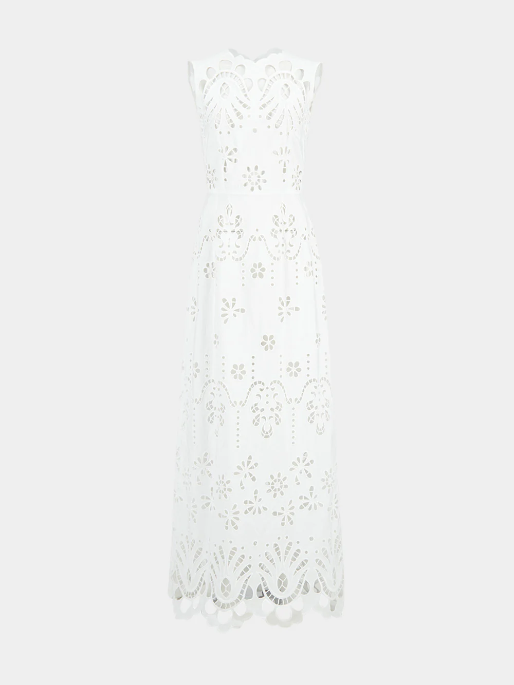 Long Dress Cut-Out Detail