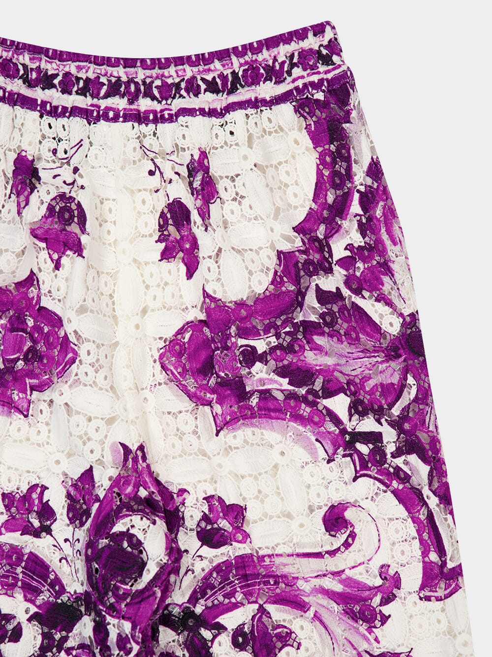 Majolica Crochet Lace Trousers - Image 4