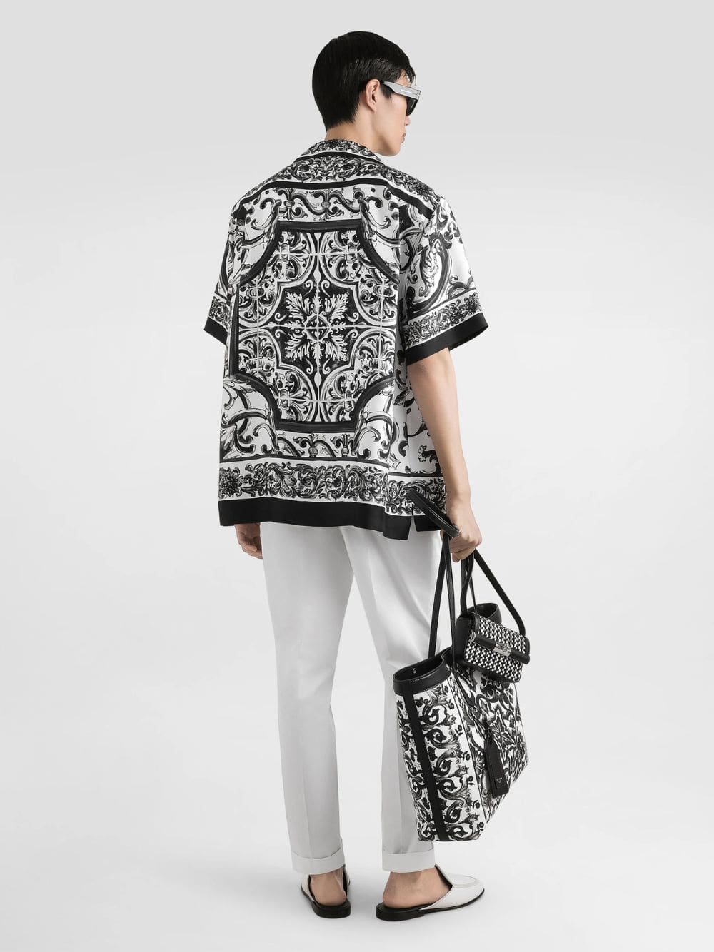 Majolica Silk Twill Hawaii Shirt - Image 3