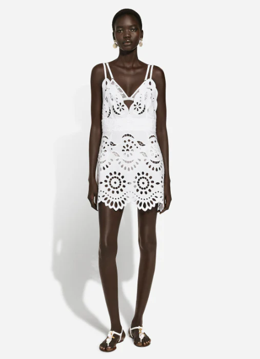 Mini Dress Cut-Out Detail - Image 2