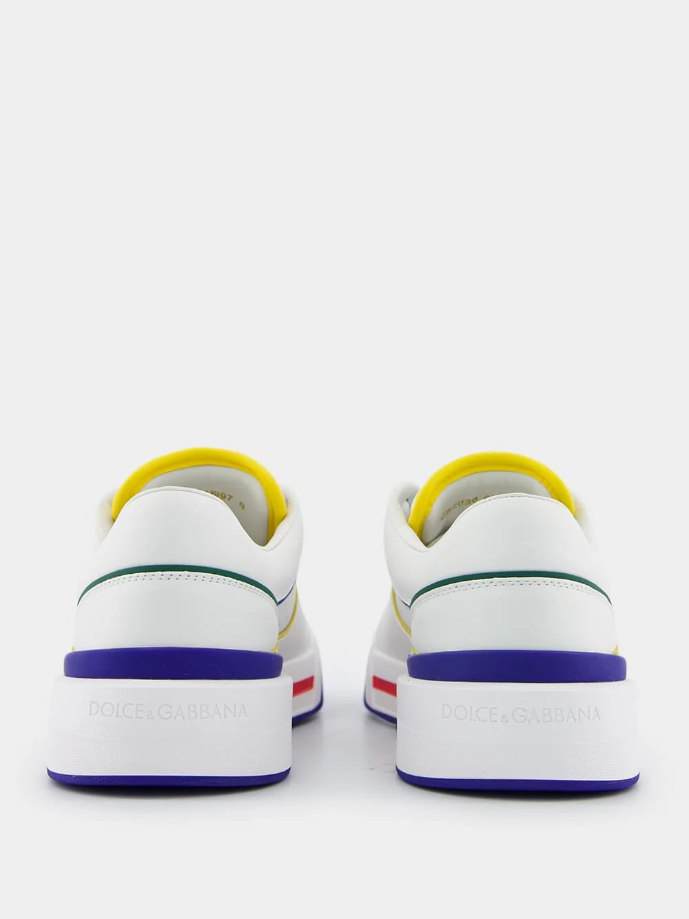 New Roma Contrast-Trimmed Sneakers - Image 5