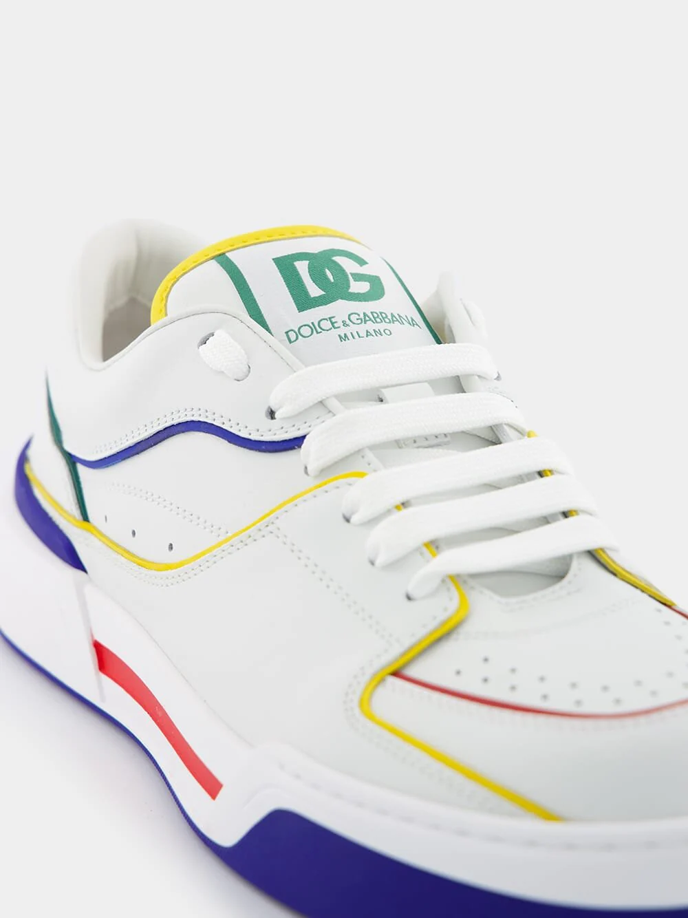 New Roma Contrast-Trimmed Sneakers - Image 6