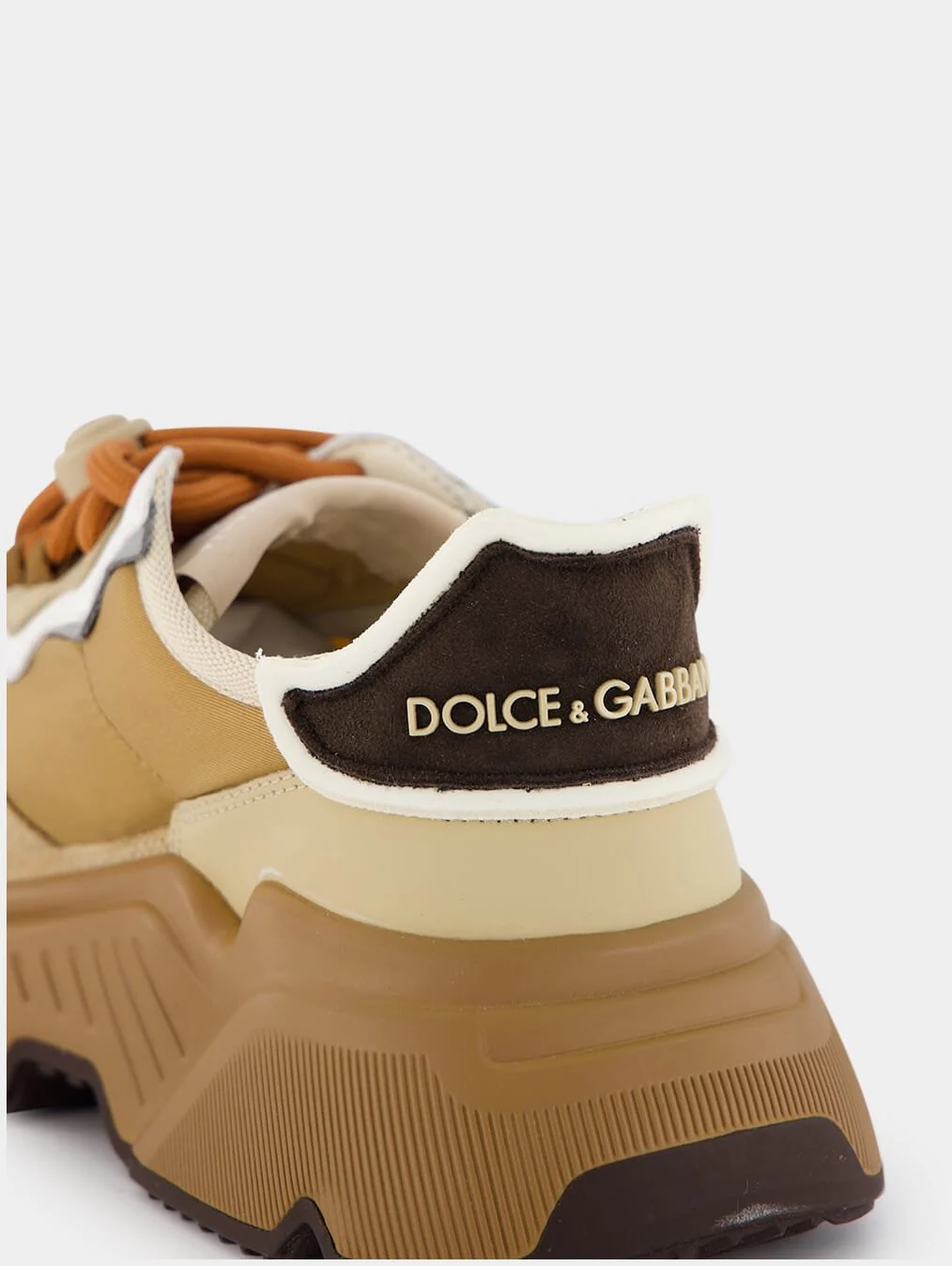Panelled Drawstring Embossed Logo Sneakers - Image 6