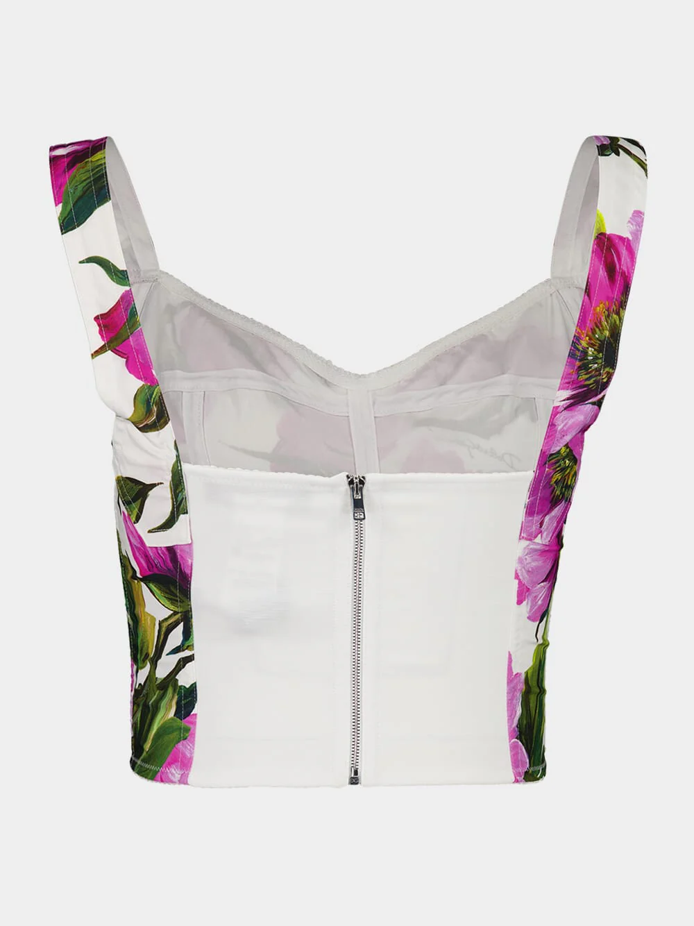 Peony Print Corset Top - Image 3