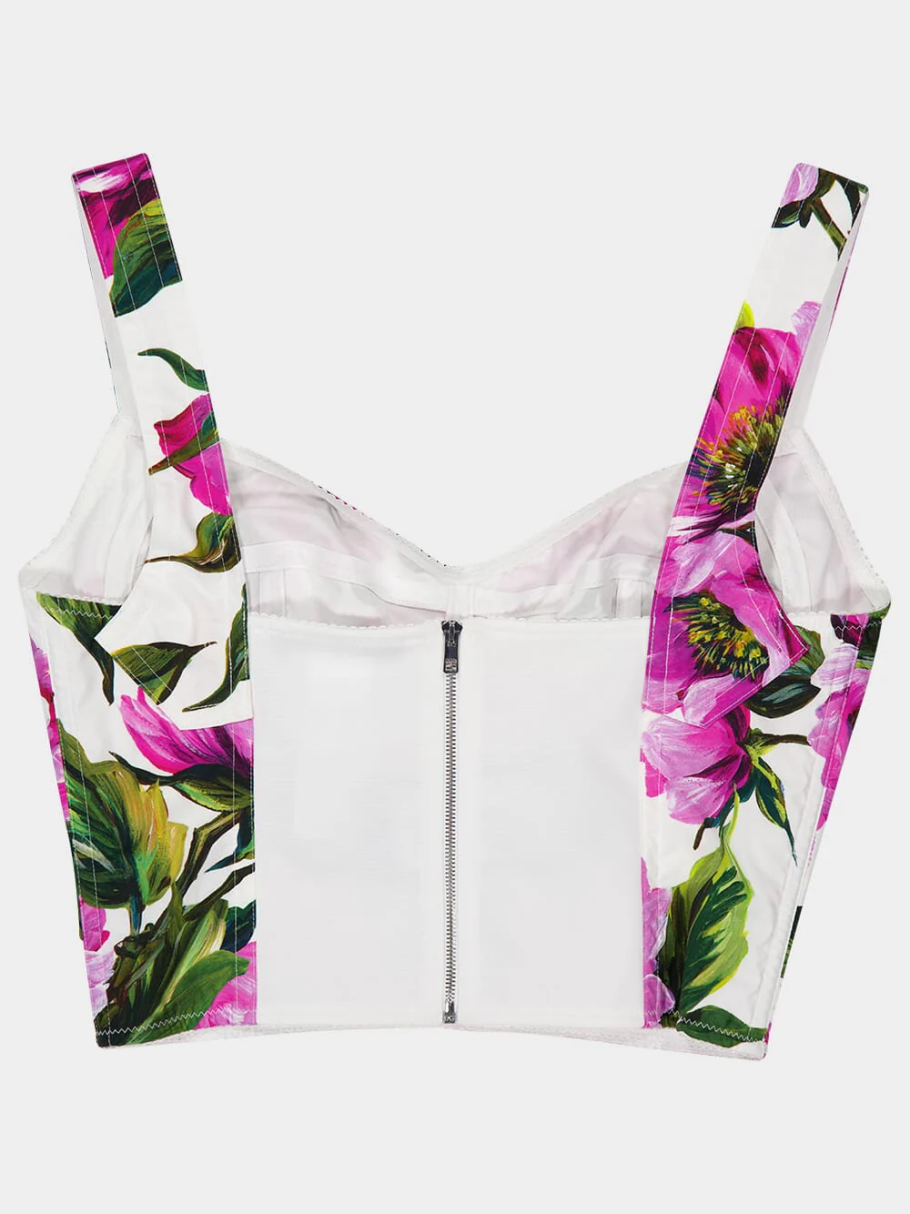 Peony Print Corset Top - Image 5