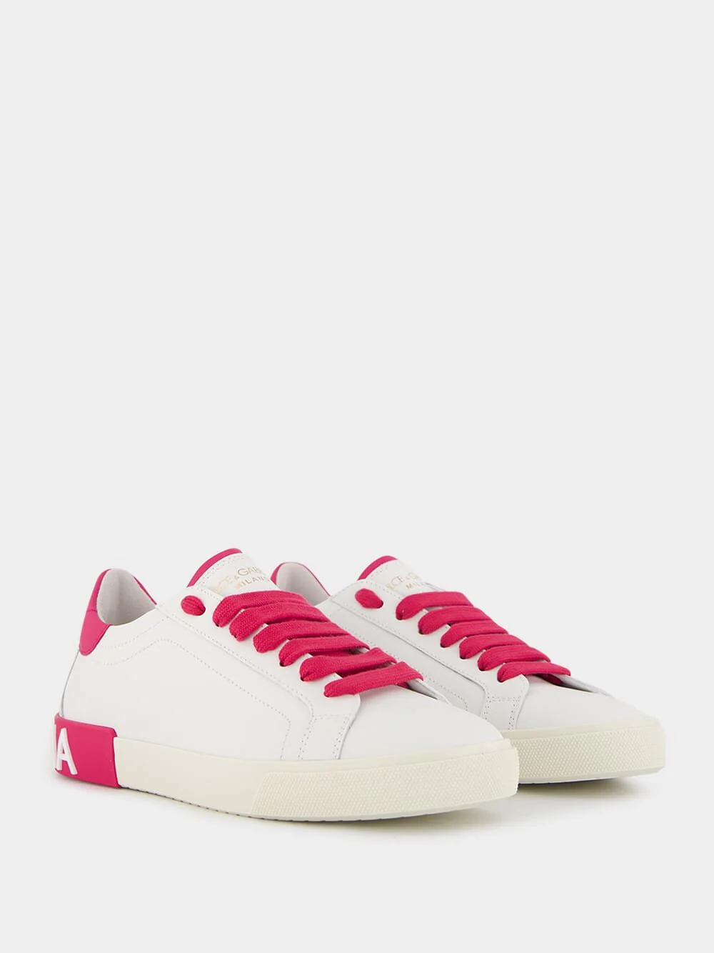 Portofino Vintage Leather Low-Top Sneakers - Image 3